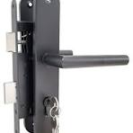 slot stalen deur