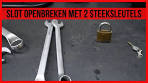 beugelslot openbreken