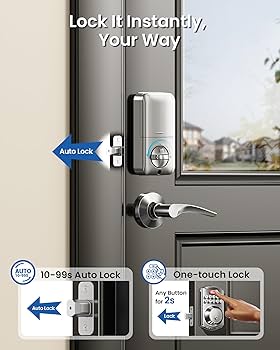 voordeurslot met code