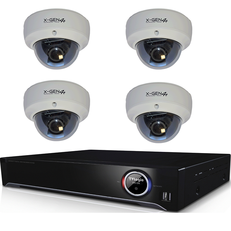 set beveiligingscamera's