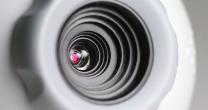 verborgen beveiligingscamera