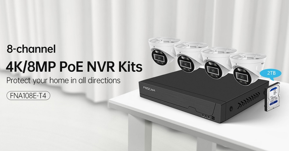 4k beveiligingscamera set