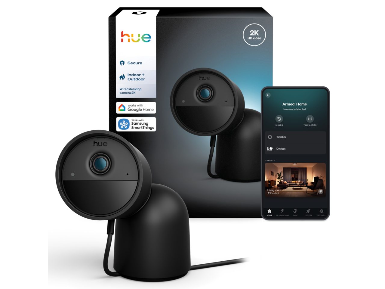 beveiligingscamera google home