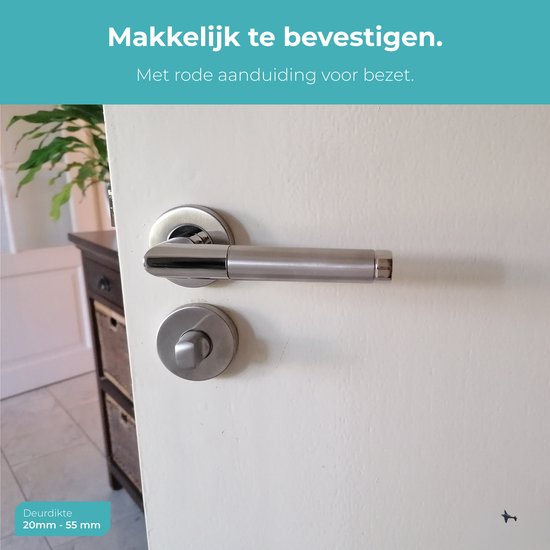 wc deur slot openbreken